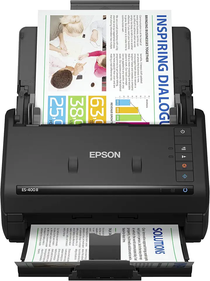 Scanner Epson WorkForce ES-400 II - EPSON, Preto