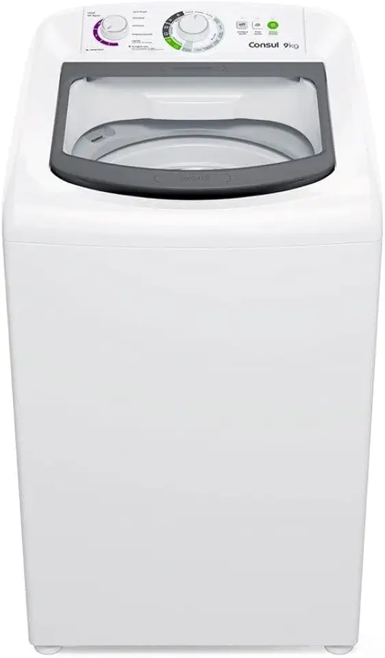 Lavadora de Roupas Consul 9kg Branco Cwb09bbbna 220v