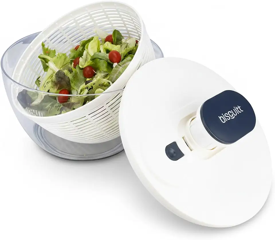Secador de Salada Verduras Centrífuga Automática Biscuitt Twister 6L