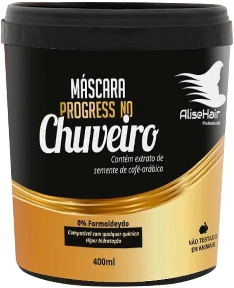 ALISE HAIR MASC. TRAT. PROGRESS NO CHUVEIRO 400ML