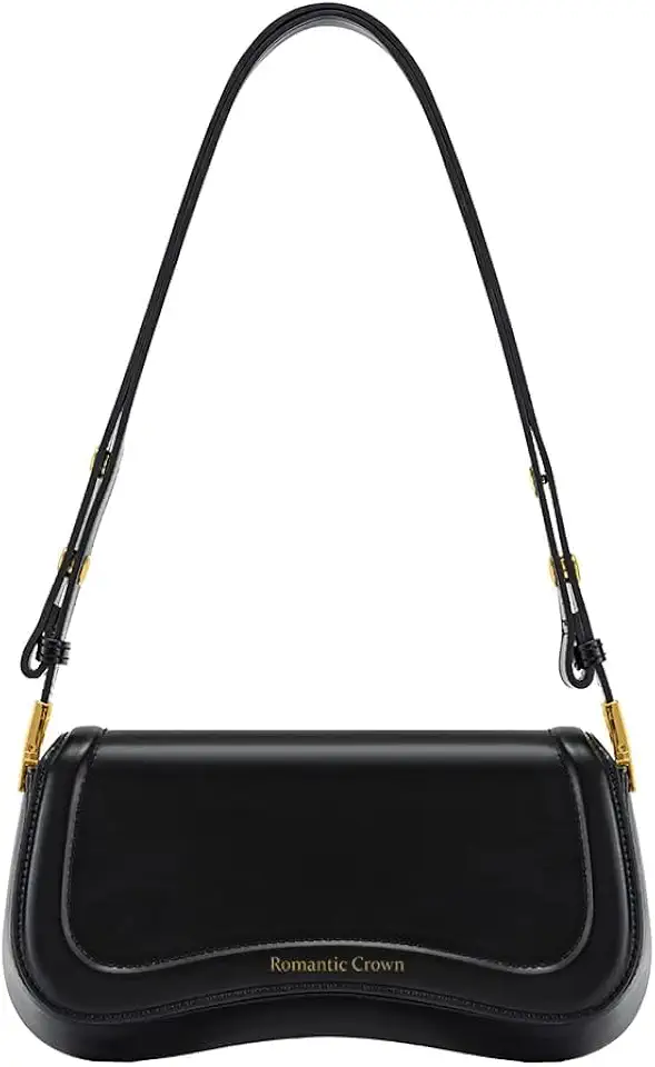 Bolsa de Ombro Pequenas Feminina,Mini Bolsas Sacola Tiracolo Moderna de Couro Impermeável,Shoulder Handbag Presente Trabalho Casual Festa