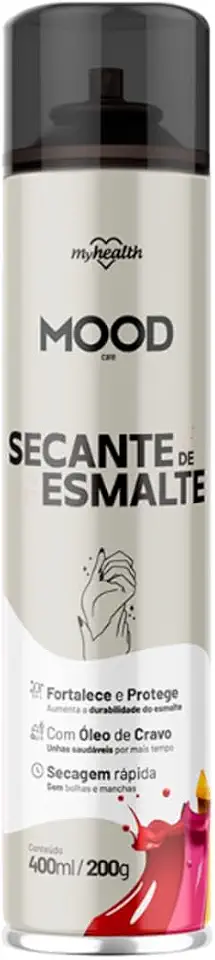 Secante de Esmalte Spray Mood My Health 400ml
