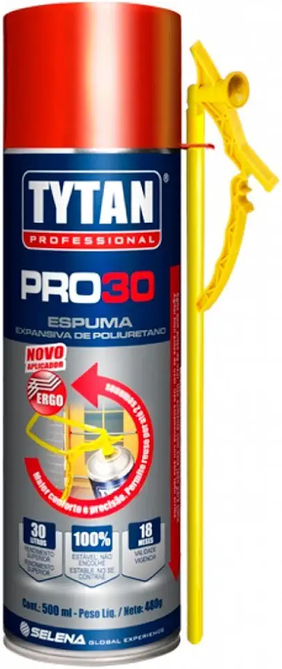 Espuma Expansiva PRO30 480g-TYTAN-40319