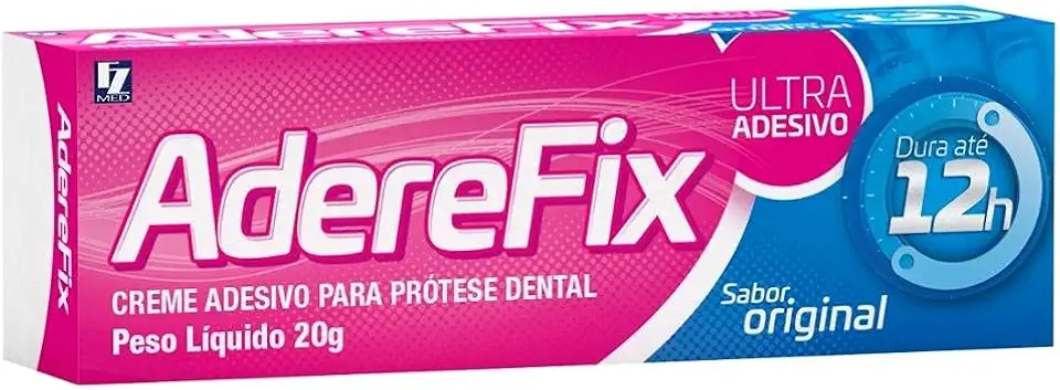 Aderefix Creme Original Para Dentadura Transparente 20 G