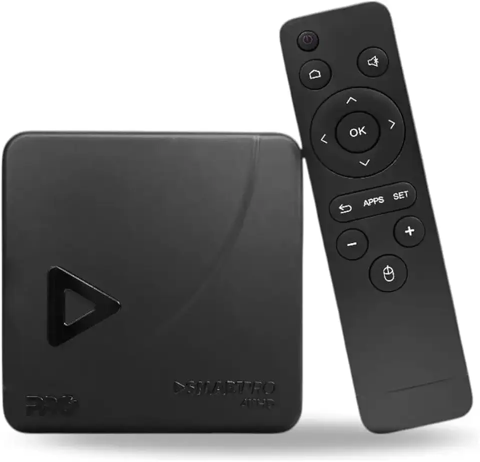 TV Box Proeletronic SmartPro PROSB-3000 4K com Android 10 e 16GB | Filmes, Séries, Jogos, TV Aberta e Fechada Online