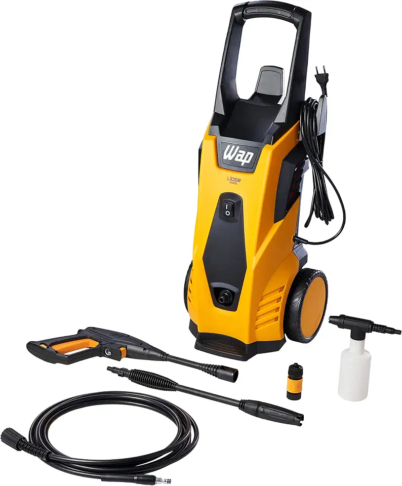 WAP Lavadora de Alta Pressão LÍDER 2200, 360L/h, com Jato em Leque e Concentrado, 1800psi 1750W 220V