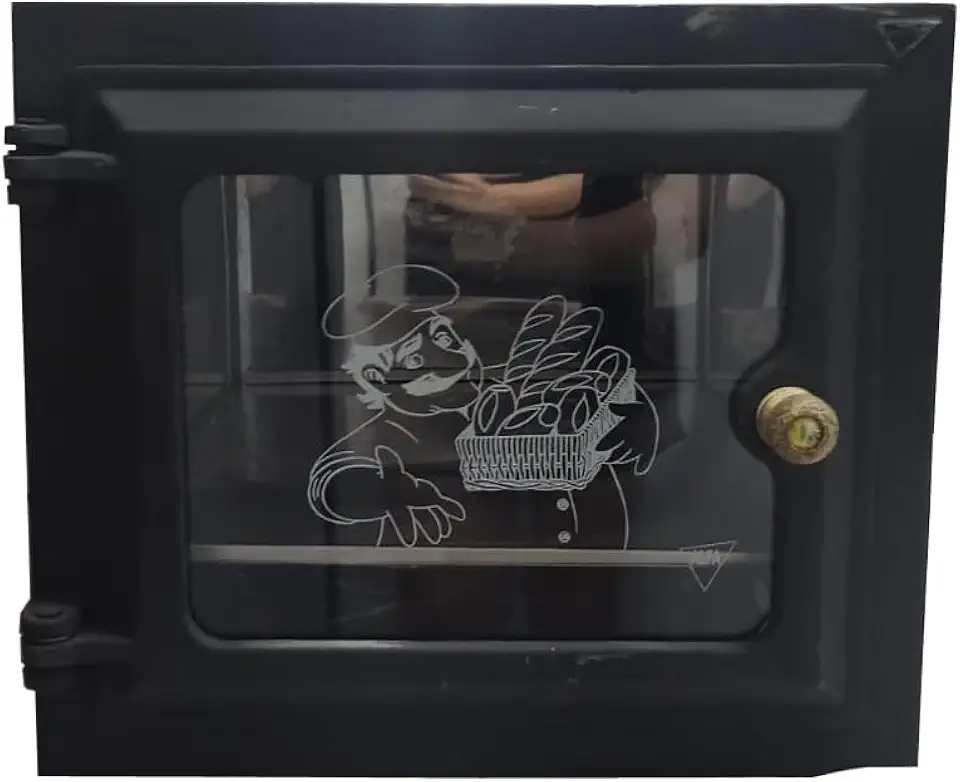 Forno a Lenha Embutir Inox com Tampa Vidro - Volpato