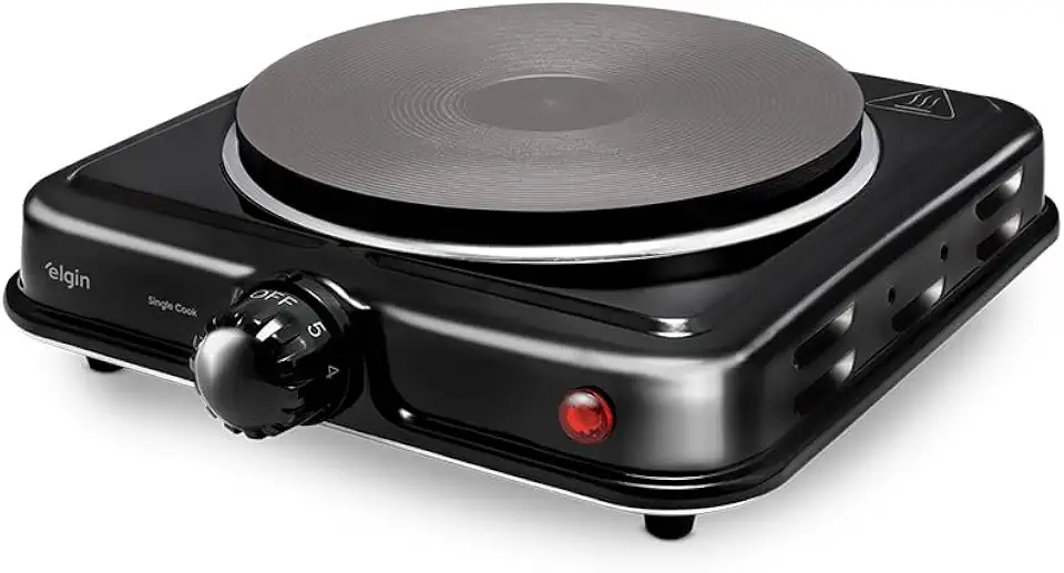 Fogão Elétrico Portátil Cooktop Elgin Single Cook 1 Boca - 220V