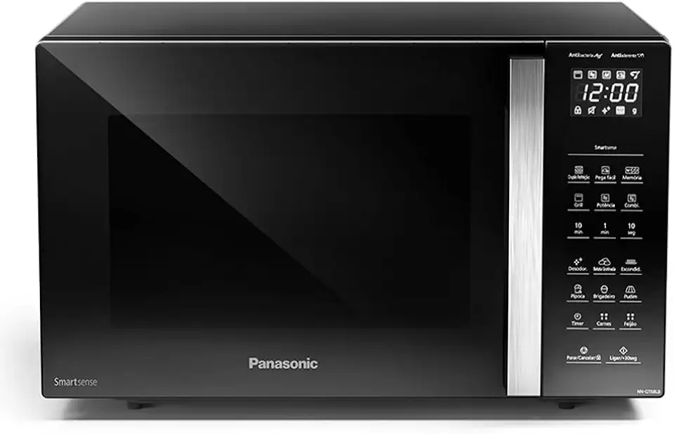Panasonic Micro-ondas 30L Preto 127v NN-GT68LBRU