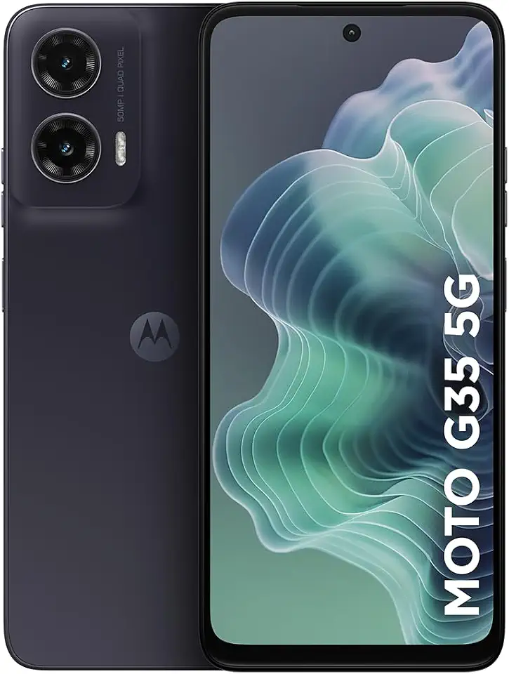 Smartphone Motorola Moto g35 5G - 128GB 12GB (4GB RAM+8GB Ram Boost) e Camera 50MP com AI NFC Tela 6.7" com Superbrilho - Garfite