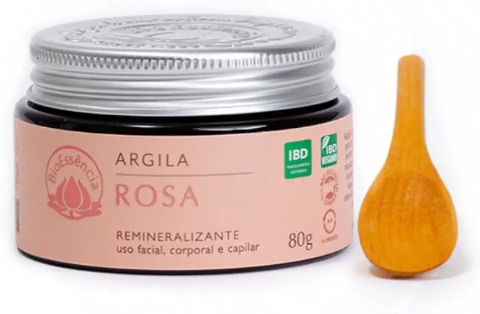 Argila Rosa: Beleza E Cuidado Para Peles Sensíveis 80g
