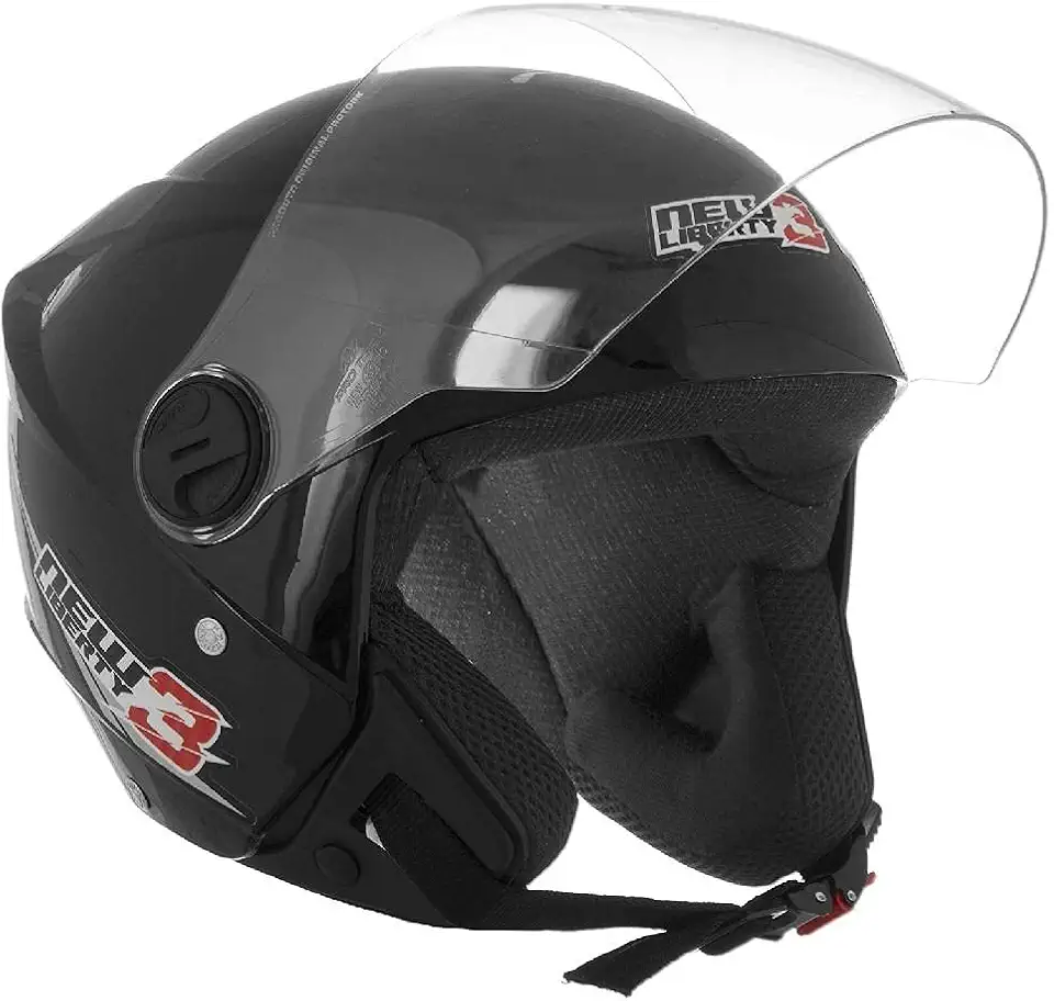 CAPACETE ABERTO PRO TORK NEW LIBERTY 3 SOLID PRETO FOSCO TAM. 56