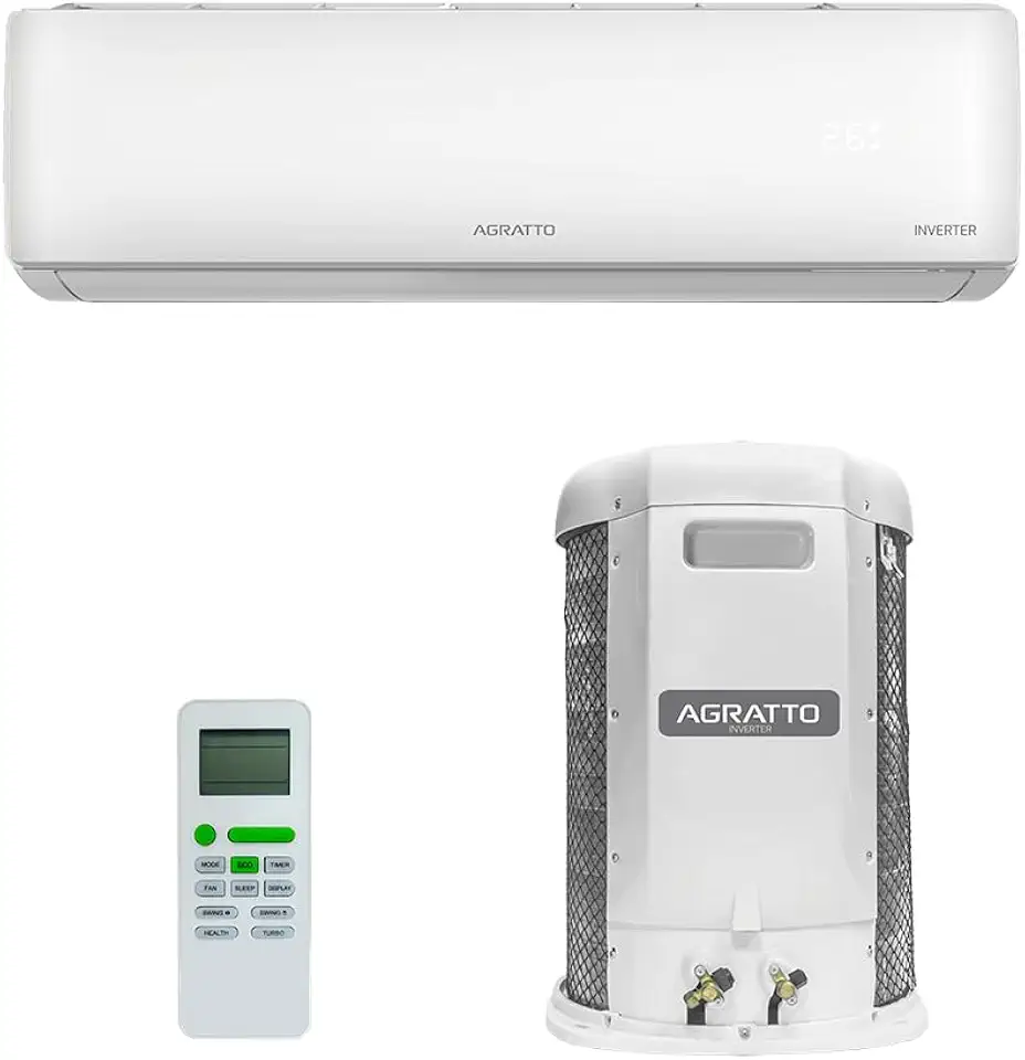 Ar Condicionado Split Agratto Liv Top Inverter 30.000 Btus Frio 220v R-32