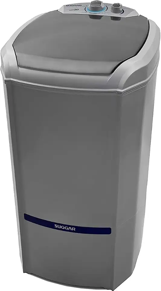 SUGGAR LAVADORA DE ROUPAS LAVAMAX ECO 20KG 110V PRATA LE2001PR