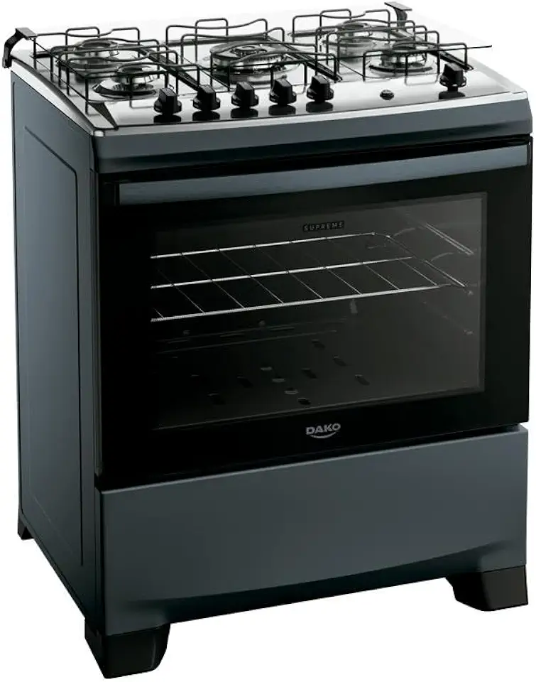 Fogão 5 Bocas Dako Titanium Supreme TC