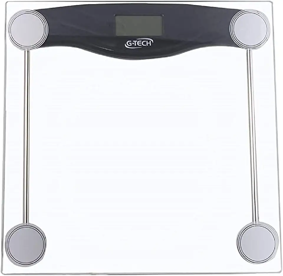 G-Tech Balgl10 Balança Digital em Vidro Temperado, Transparente