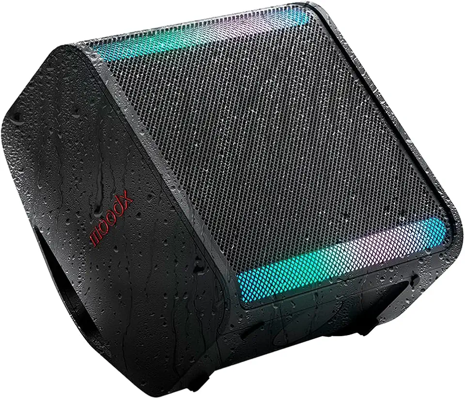 Caixa de Som LG XBOOM Stage 301, 240W, Bluetooth, IPX4, bateria 12h, Bass Boost, luzes LED, entrada óptica e USB