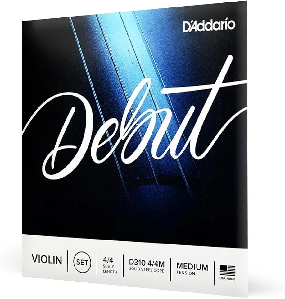 Encordoamento Para Violino Tensão Média D'Addario Bowed Debut D310 4/4M