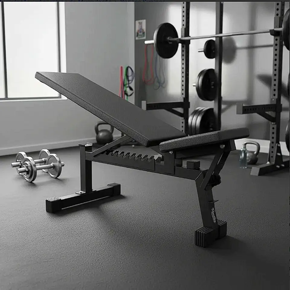 Banco Supino Musculação Regulável Academia 125cm - Runtter