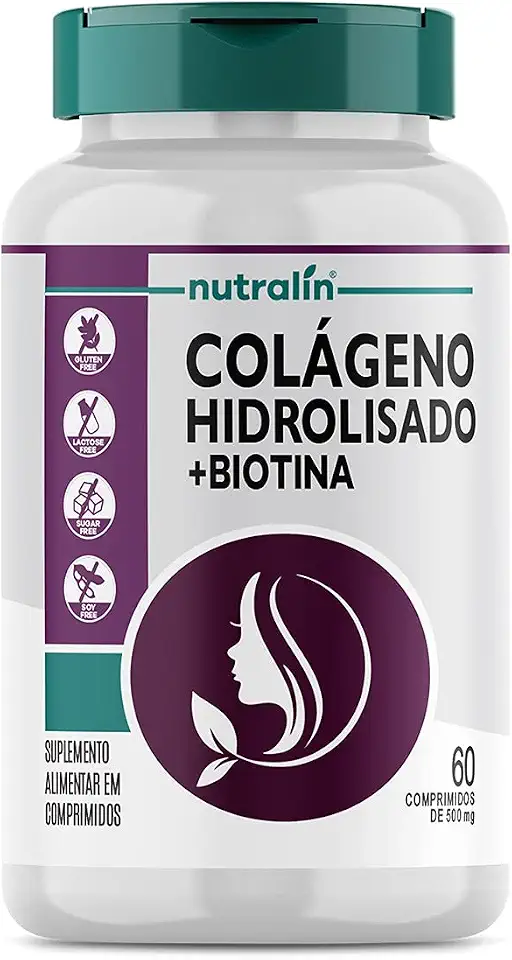 Nutralin Colágeno Hidrolisado + Biotina 60 Cps