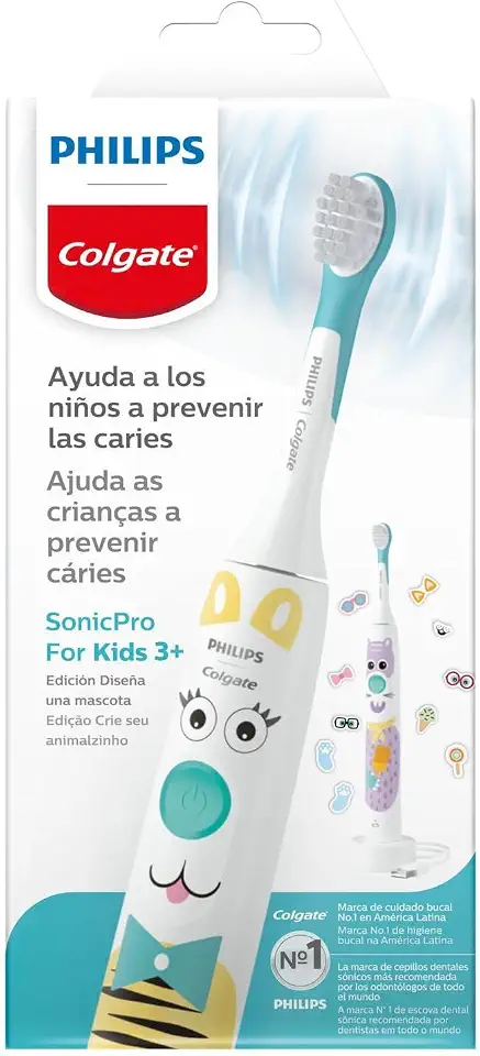 Colgate Escova de Dente Elétrica Philips Sonicpro 10 KIds