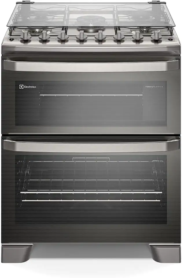 Fogão Electrolux 5 Bocas Experience com PerfectCook360 Prata FE5DC