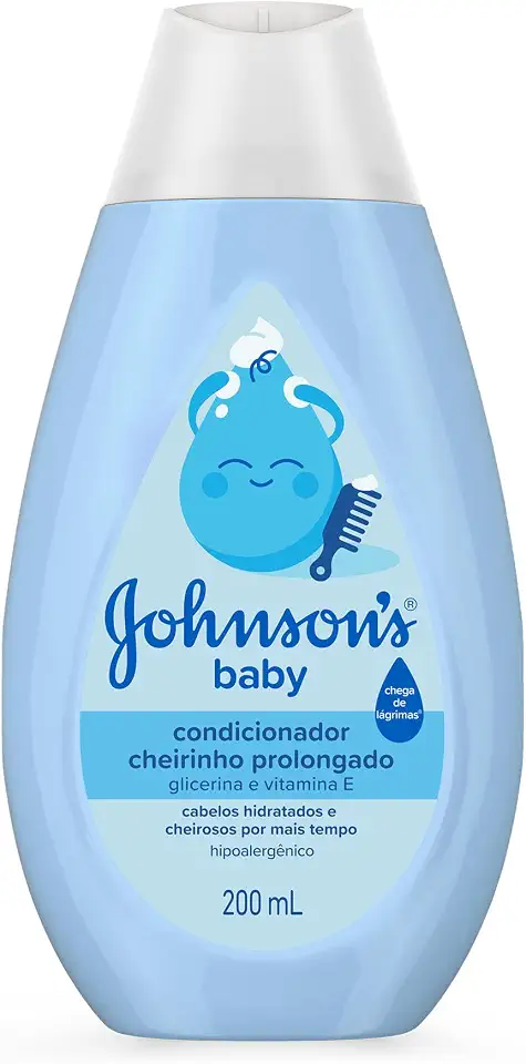 Condicionador Infantil Johnson's Cheirinho Prolongado, 200ml