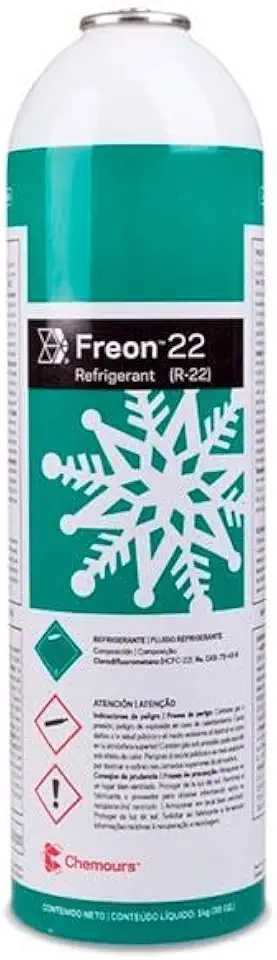 Gas R22 Lata 1 Kg Freon Chemours