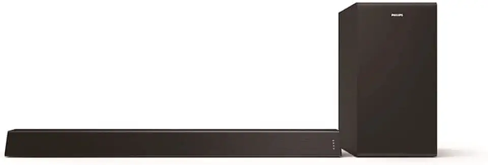 Alto-falante Philips B7305 2.1 Channel 300 Watts Dolby Audio Performance Soundbar com subwoofer sem fio, HDMI ARC (TAB7305)