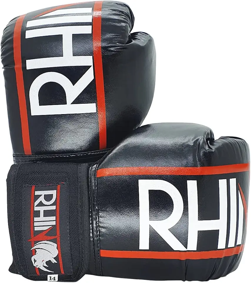 Luva de Boxe Muay Thai Kickboxing Rhino by Spank - para Iniciantes