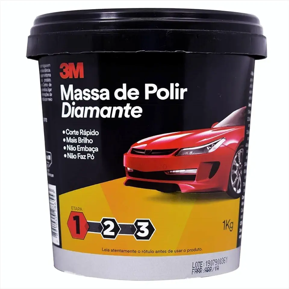 Massa de Polir Diamante 1kg 3m
