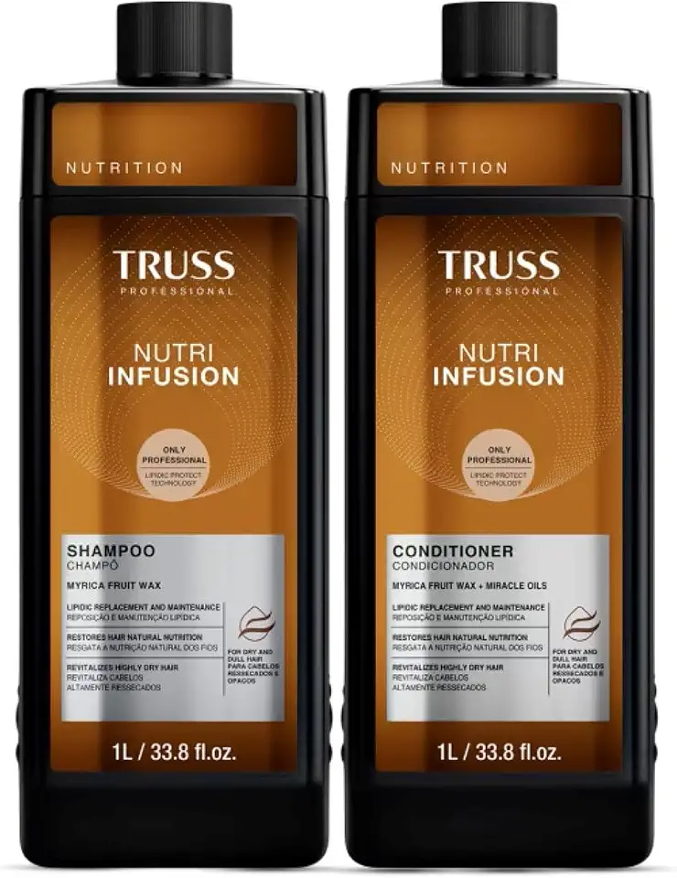 Kit Truss Nutri Infusion - Shampoo 1L e Condicionador 1L