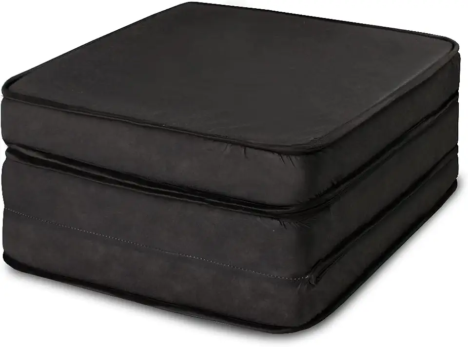 Puff Colchonete Dobrável/Sofa 3 em 1 Solteiro BF Colchões