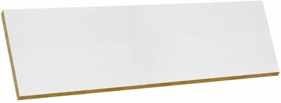 Chapa Madeira Recorte Mdf Cru Mdf Branco Pinus 90x40 Recorte Placa 15mm (MDF branco, 1)