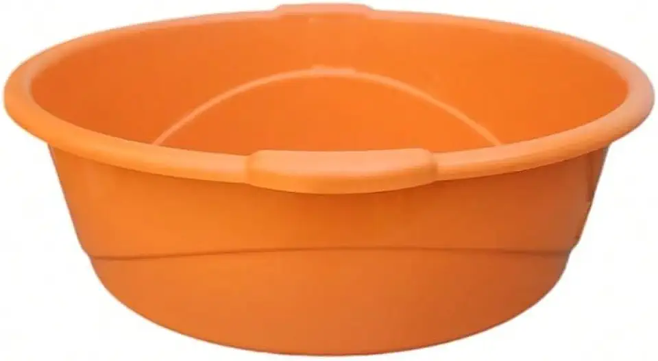 Bacia para escalda-pés, spa dos pés, lavanderia, cozinha, fruteira, roupa(LARANJA)