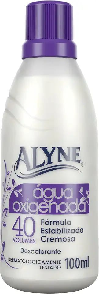 Alyne Água Oxigenada Cremosa 40 Vol. 100 ml Roxo