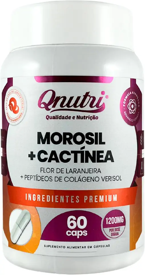 Morosil + Cactínea - 60 cápsulas - Qnutri