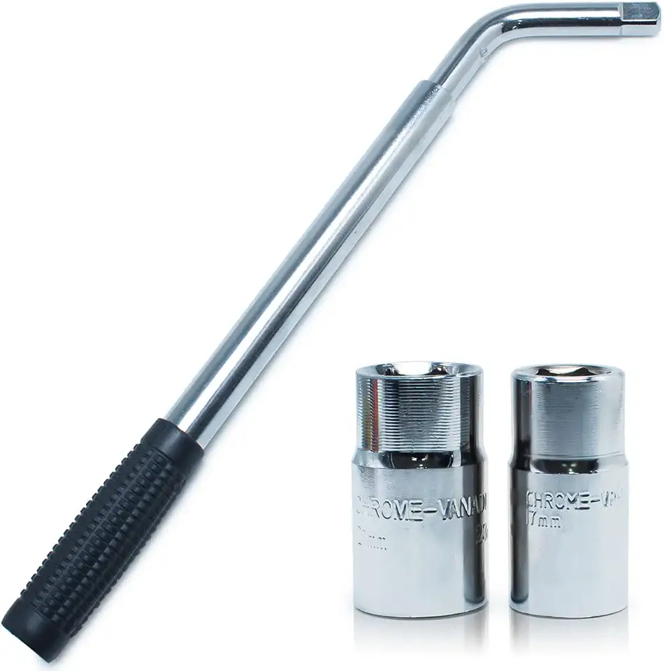 Chave De Roda L 17 19 21 23mm Telescópica Extensiva Soquete