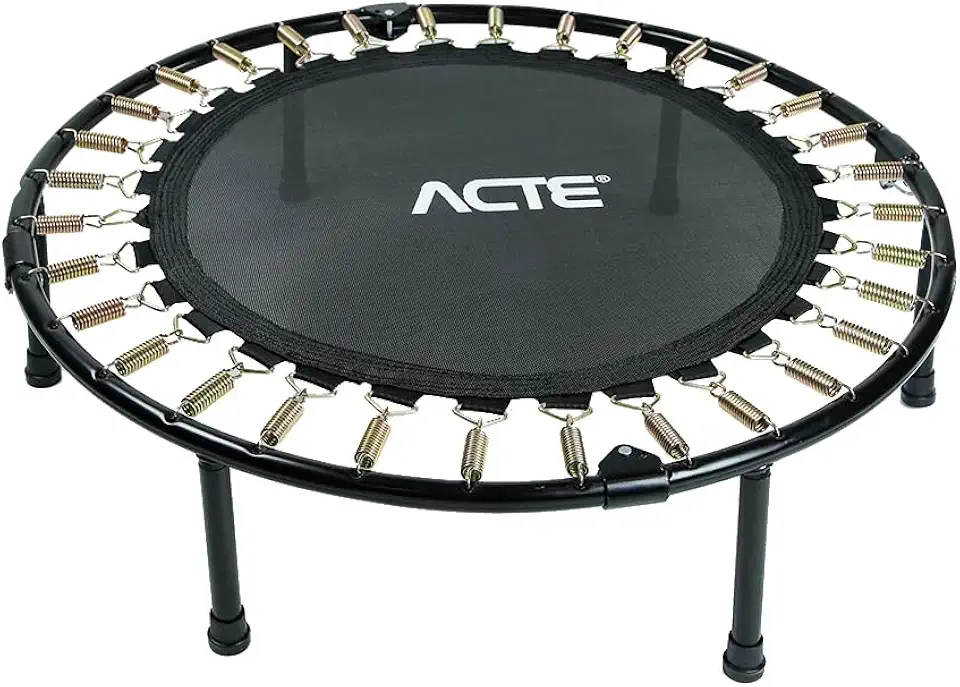 Acte, Jump Dobrável com 32 Molas E39- Preto e Bronze