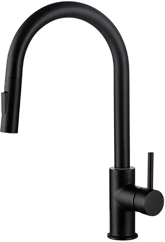 YESOP Torneira Para Cozinha Bancada Gourmet Monocomando Misturador Preto