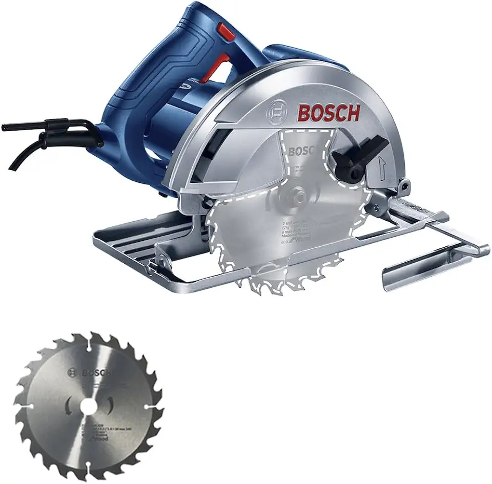 Bosch Serra Circular GKS 150 1500W 220V com 1 disco e guia