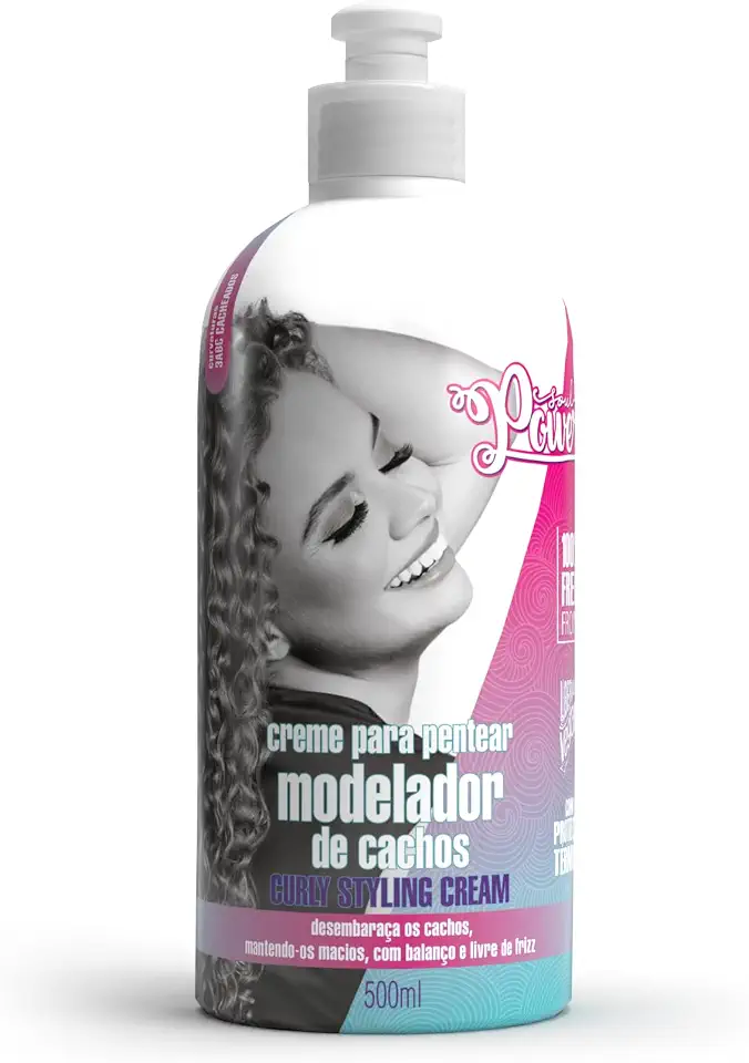 Soul Power Creme Para Pentear Modelador De Cachos Curly Styling Cream - 500Ml