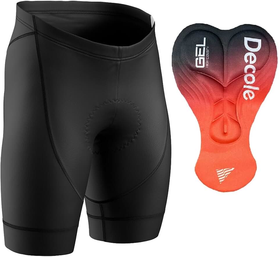 Bermuda Ciclismo Masculina de Compressão com Forro Gel D80