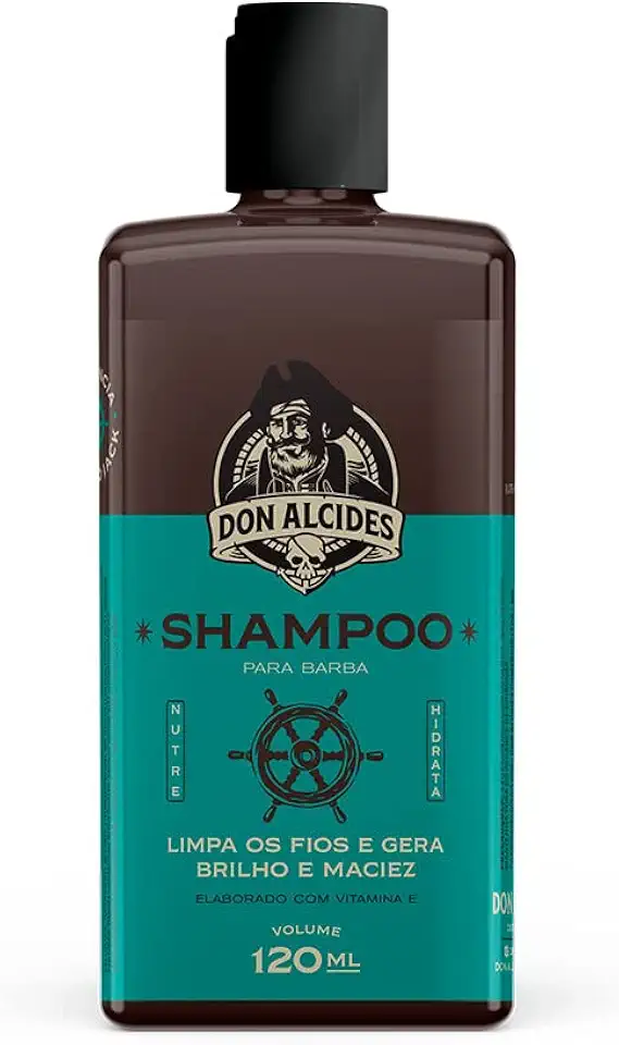 Shampoo para Barba Don Alcides Calico Jack - 120ml