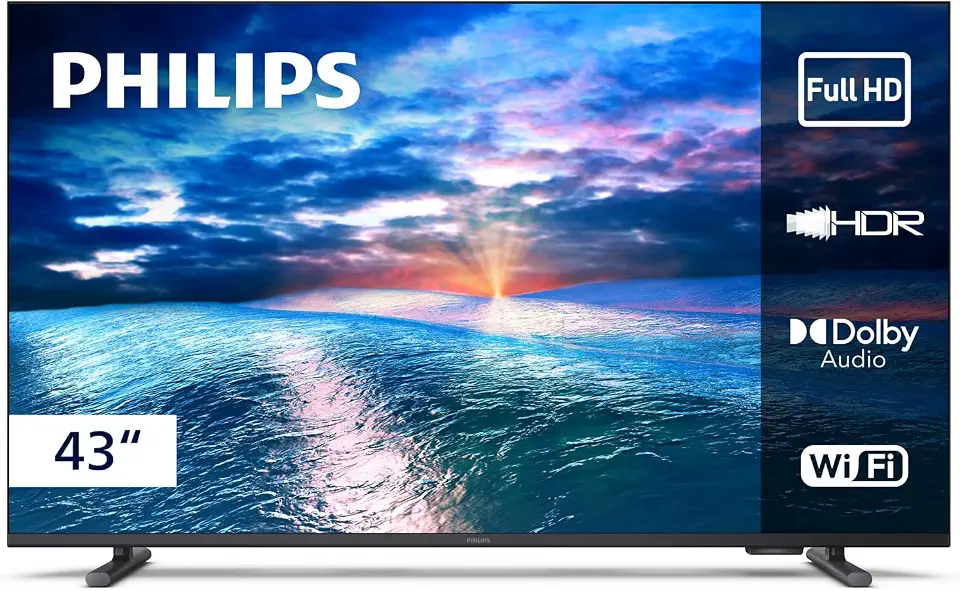 PHILIPS, Smart TV, 43" Full HD, 43PFG6910/78, HDR10, HDMI, USB, Dolby Audio, Wi-Fi
