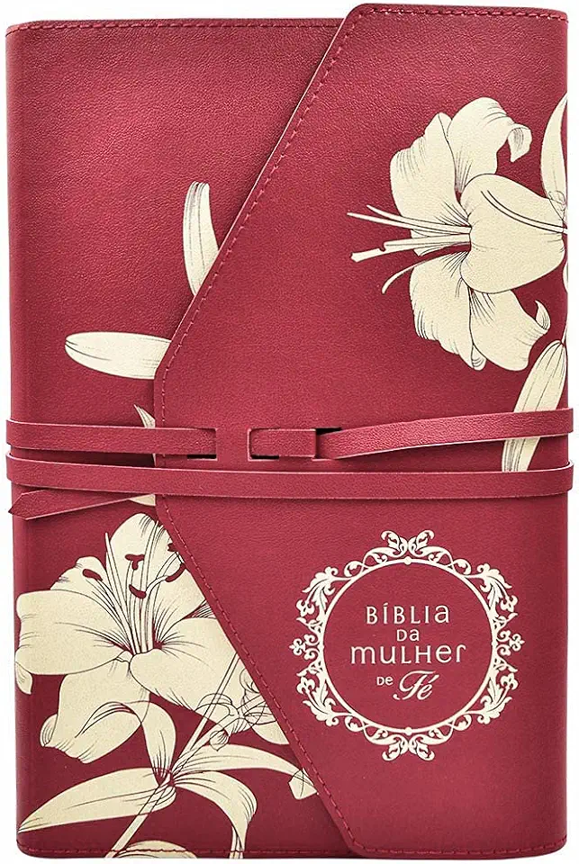 Bíblia da Mulher de Fé NVI, Capa luxo, Lírios do Campo