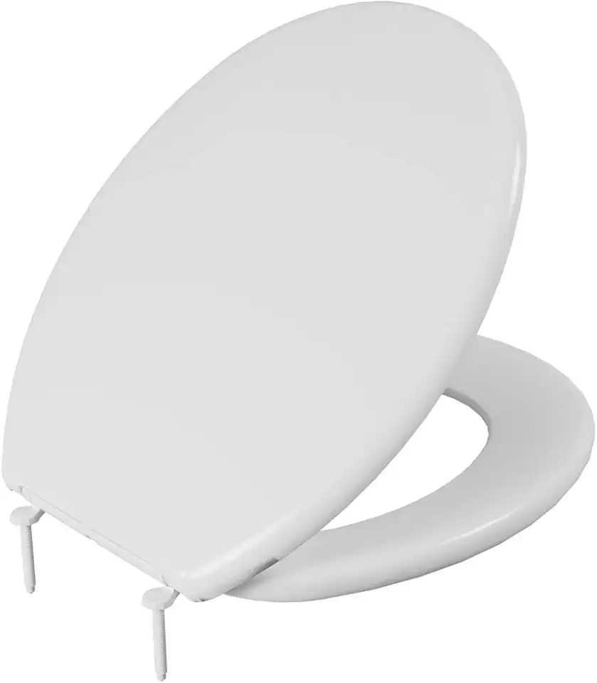 Assento Sanitário Almofadado Slim Astra Branco para Louças Ovais e Deca