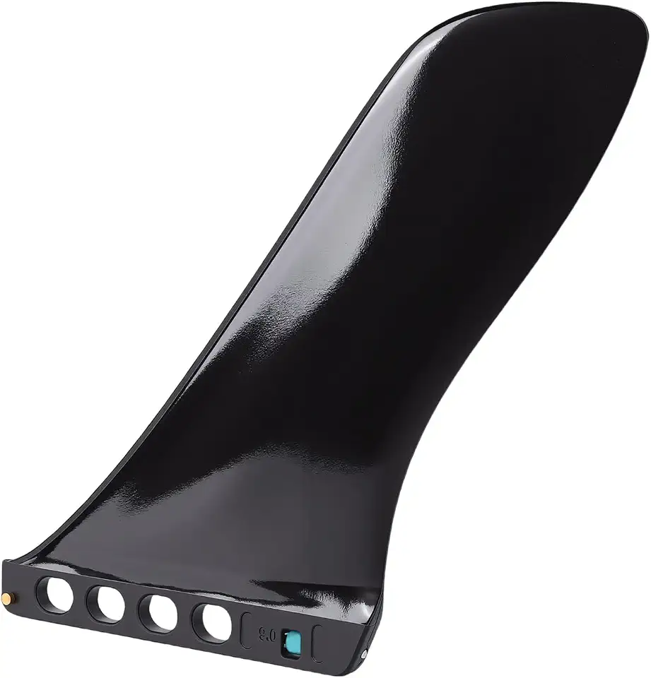 Quilha de Prancha de Surf, Instalação Sem Parafusos de 9,25 Polegadas, Quilha Traseira de Nylon e Fibra de Vidro para Prancha de Stand Up Paddle (SUP).