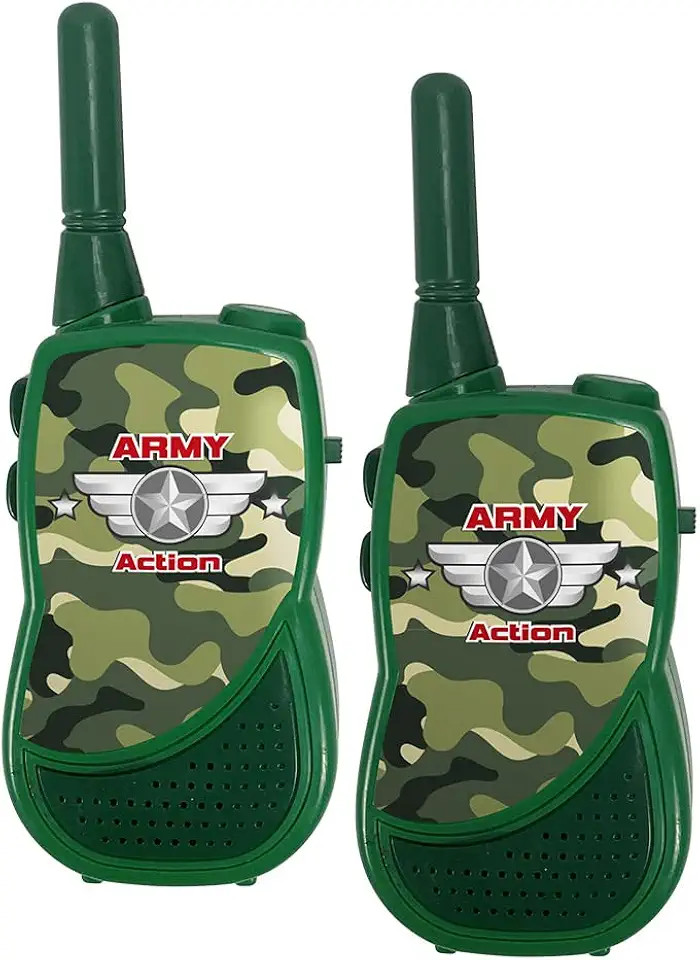 Brinquedo Rádio Infantil Walkie Talkie Army Action, DM Toys, DMT6172