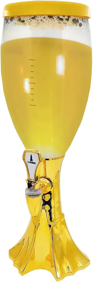 Torre de Chopp 2,5 Litros com Iluminação de Led Colorido GT14040-G - Lorben